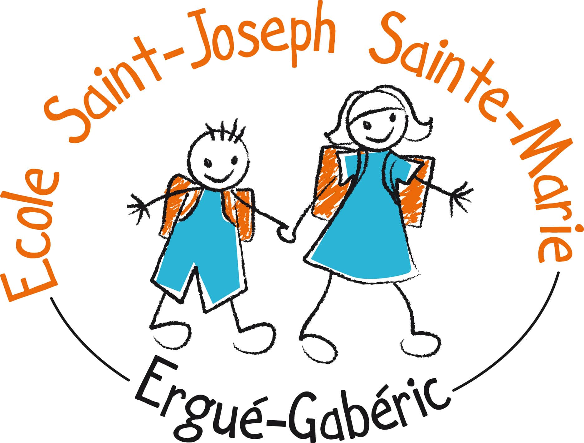 Logo de l'école Saint Joseph-Sainte Marie ERGUE GABERIC
