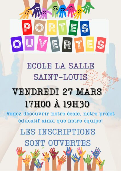 Portes ouvertes – Ecole Saint-Louis de Gonzague La Salle – Saint Evarzec