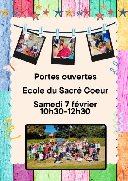 Portes ouvertes – Ecole Sacré Coeur – Guiclan