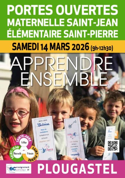 Portes ouvertes – Ecoles Saint Jean et Saint Pierre – Plougastel-Daoulas