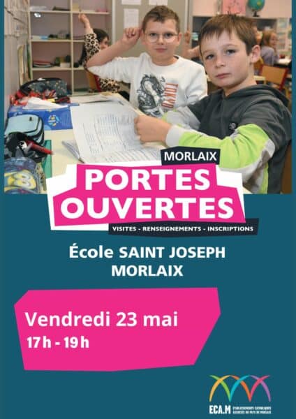 Portes ouvertes – Ecole Saint Joseph – MORLAIX