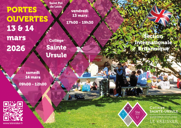 Portes ouvertes – Collège Sainte Ursule – SAINT-POL-DE-LEON