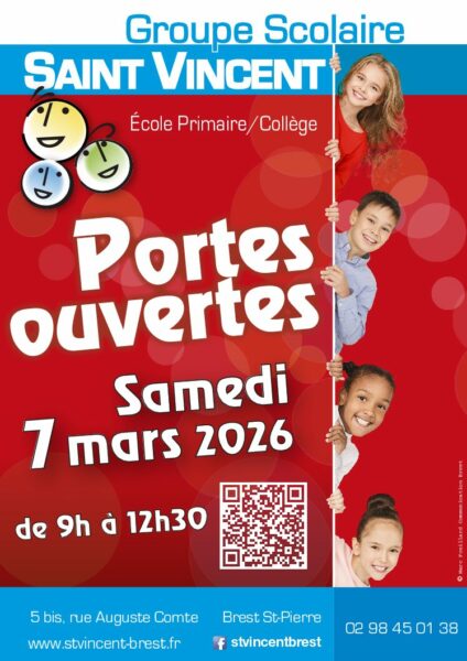 Portes ouvertes – Collège Saint Vincent – BREST